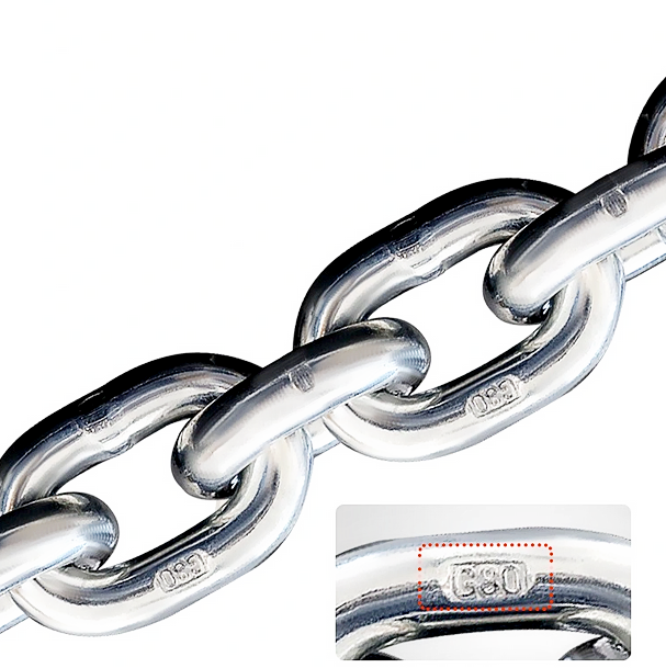 High Tensile Alloy Steel G80 Galvanized Lifting Chain